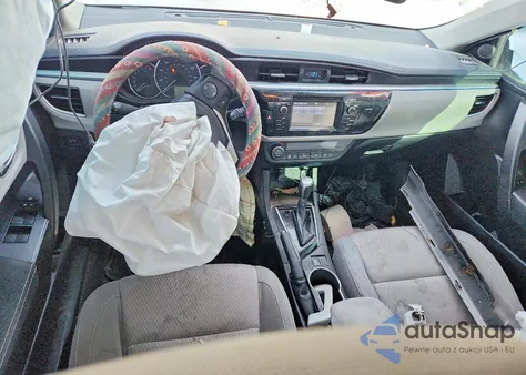 2015 Toyota Corolla L z USA, uszkodzony, nr VIN 5YFBURHE4FP288136